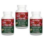 농축 크랜베리 Cranberry 400mg 90정 3개 : 우리집영양술사