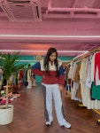 [러빈동키] 콤버 체크 와이드 앤 조거 커플 밴딩 팬츠 ( 3 color ) : 러빈동키