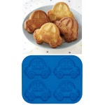 수제간식 홈 베이킹 실리콘 자동차 몰드 얼음틀 빵 제과 제빵 쿠키 모양 : 와리우스몰