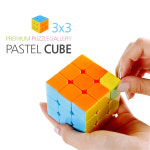 퍼즐갤러리 3x3 33 큐브 잘도는 파스텔 매직큐브 : 퍼즐갤러리
