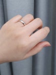 골든듀 데스티노 솔리드 커플링 여자반지 281300045-WPG : 롯데프리미엄 파주점 골든듀