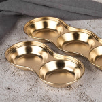 스텐 소스볼 낮은 미리 소스컵 1호 스테인레스 고기 양념 접시 앞접시 : 한국주방몰