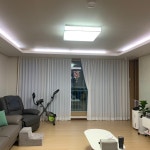 마산 가포 부영아파트, 고민없이 선택하는 화이트 쉬폰커튼 : 데코인 홈