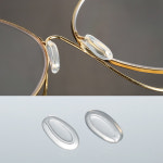 아이펀 안경 코받침 교체 금속테 안경 흘러내림 코패드 끼우는 코받침 호환 풍선코 (3쌍) : 아이펀 eyefun