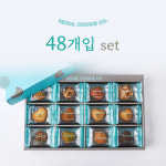 [서울쿠키] 48개입 프리미엄 쿠키선물세트 쇼핑백동봉 쿠키선물 답례품 집들이선물 : 서울쿠키컴퍼니 공식몰