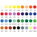 아모스 파스넷 36색 프리미엄 유아 색연필 : 오피스바른