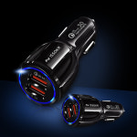 이쏘코리아 차량용 고속 충전기 퀄컴 퀵차지 시거잭 QC3.0 듀얼포트 CAR-QC3 : 이쏘코리아