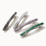 [갤러리아] 제이로렌 직사각 시그니티 큐빅 헤어 자동핀 H0592 : 갤러리아백화점