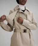 (파이널세일)룰루레몬 올웨이즈 데어 숏 트렌치코트 레인코트 Lululemon Always There Short Trench Coat : 캘거리아마켓