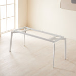 세라믹스틸기역다리 식탁 인테리어 카페 다이닝 4인 테이블 프레임 : 퍼니브로