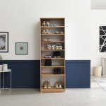 8단 안전화 신발장 맞춤 폭좁은 신발장 키큰 : 삶을읽는가구