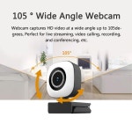 유튜브용 캠코더 풀 HD 4K 웹캠 2K 웹 카메라 자동 초점 PC 노트북을위한 마이크 1080P 웹 캠 온라인 학습 컨퍼런스 유튜브 : 두발로샵