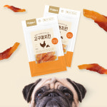 퍼피아이 강아지 간식 사사미 스낵, 100g, 4개 : 마리펫몰