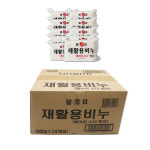 24개 말표 무공해 재활용 빨래비누 400g 세탁비누 표백비누 베이킹소다 업소용 : 모드미