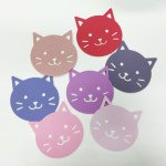 엘로니 고양이 티코스터 실리콘 컵받침 디퓨저받침 : 엘로니 공식몰