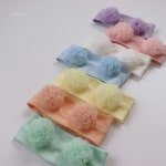 프링 아기헤어밴드 7컬러 신생아 유아 헤어밴드 : mimi클로젯