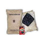 숯 숯탄 14kg 열탄 바베큐용 캠핑 현장연료 바베큐숯 : SSCompany