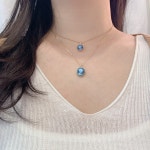 14k 18k 쉘 아게이트 카메오 까메오 펜던트 목걸이 여자친구 와이프 선물 주얼바이원 : 원보석