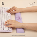 로이체 디즈니 곰돌이 스누피 캐릭터 귀여운 키보드 손목 받침대 쿠션 패드 손목보호대 받침 : 홍빌리지