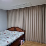 마산 산호동 산호베스티움 아파트, 전망좋은 뷰에 이쁜 디자인의 커튼 블라인드 : 데코인 홈