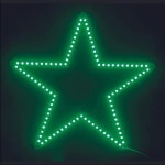 AUD117470트리별장식 크리스마스별 20W 460mm 트리오너먼트 LED : 플레이인더무드
