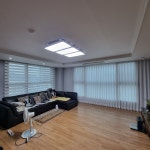 마산 산호동 산호베스티움 아파트, 전망좋은 뷰에 이쁜 디자인의 커튼 블라인드 : 데코인 홈