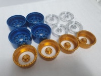 RC 1/10 2.2inch 메쉬타입 마이너스옵셋 알루미늄 메탈 비드락 휠 커스텀 제작 (HTW2.2-C0307) : 에이치테크