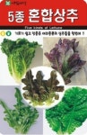 채소 종자 재배 씨앗 5종 혼합상추씨앗(1000립) (A0322) : 구삼팔육마켓