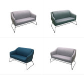 카페 편안한 소파의자 쇼파, 업소용가구 3 color J1031 - 1033 : 스타일가구