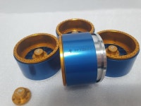 RC 1/10 2.2inch 메쉬타입 마이너스옵셋 알루미늄 메탈 비드락 휠 커스텀 제작 (HTW2.2-C0307) : 에이치테크