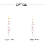 인테리어 모빌 크리스탈 아크릴 선캐쳐 빛 드림캐쳐 4종 : 단비즈