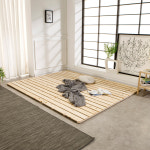 편백나무 침대 프레임 원목 저상형 무헤드 매트리스 깔판 받침대 : 엄마가구