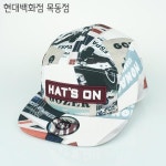 [현대백화점][햇츠온]H2131-001WT HatsON 브랜드 남자 여자 캠프캡 코디 스냅백 야구 모자 블랙 볼캡 AA : 현대백화점