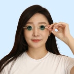 눈알 가리개 인싸 선글라스 힙한 웃긴 특이한 레옹 안경 : 우리쇼핑하자