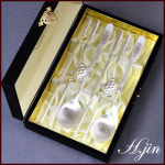 H.jin 클래식 부부 거북 은수저세트 플러스/기업 회사 창립기념일 거래처 바이어 직원 단체 행사 선물 기념품 답례품 클레식 2인용 : 도도예