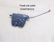 F30트렁크래치 F10트렁크래치 F12트렁크래치 F32트렁크래치 BMW Trunk Lid Latch 51247191212 51244825342 : S9커뮤니케이션즈
