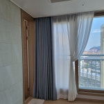 진해 신항 부영아파트 8단지, 2중커튼으로 거실 커튼완성! : 데코인 홈