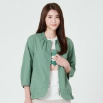 프릴 숏 점퍼 LCCAM228 : 패션아일랜드 지센