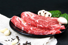 한우 원뿔 투뿔 꽃등심 영주전통한우 캠핑 바비큐 구이용 스테이크 소고기 500g : 영주전통한우