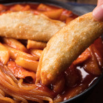 옥이네 떡볶이 쫄볶이 밀떡 밀키트 2팩+2팩 : 옥이네ogine