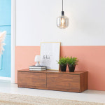 지오 수납 거실장 1200 낮은 거실 티비다이 TV장 : 에이바나