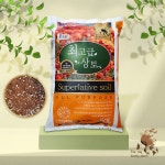 최고급 상토 8L 50L 비교불가 퀄리티 원예용 텃밭 가드닝 : 샵티앤아이