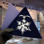 장식 귀여운 피규어 인형 키덜트 모형 캐릭터 미니어처  새로운 크리스탈 눈송이 매달려 품 펜던트 액세서리 우수한 품질의 백미러 품 : 다담스테이2