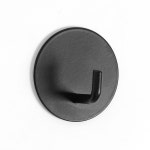 블랙스텐 원형 접착식 후크 4p세트 벽고리 후크걸이 : 리드마켓