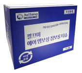 주짱몰 깔끄미 에어엠보싱 3겹 점보롤 티슈 화장지 격자무늬 16롤 : 주짱몰