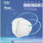 25매 N95 미국 NIOSH 도부 국내산 일회용 수술용 병원용 마스크 개별포장 : 코리아 필터시스템