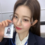 마노모스 피아노 다각형 연예인 블루라이트 메탈안경테 채령 장원영안경 : 하우스브랜드
