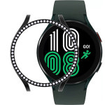 갤럭시 워치4 갤워치 40mm 44mm 베젤링 보호 스타일링 큐빅 블링 하드 케이스 : 뉴이지