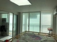 진해 이동 신성미소지움 아파트, 화사한 콤비블라인드로 집 전체 블라인드 : 데코인 홈