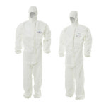 유한킴벌리 크린가드 A40 일체형 일체형 방역 방진 코로나 오미크론 보호복 : 이지젠